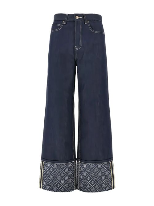 Jeans with logo TORY BURCH | 177734428